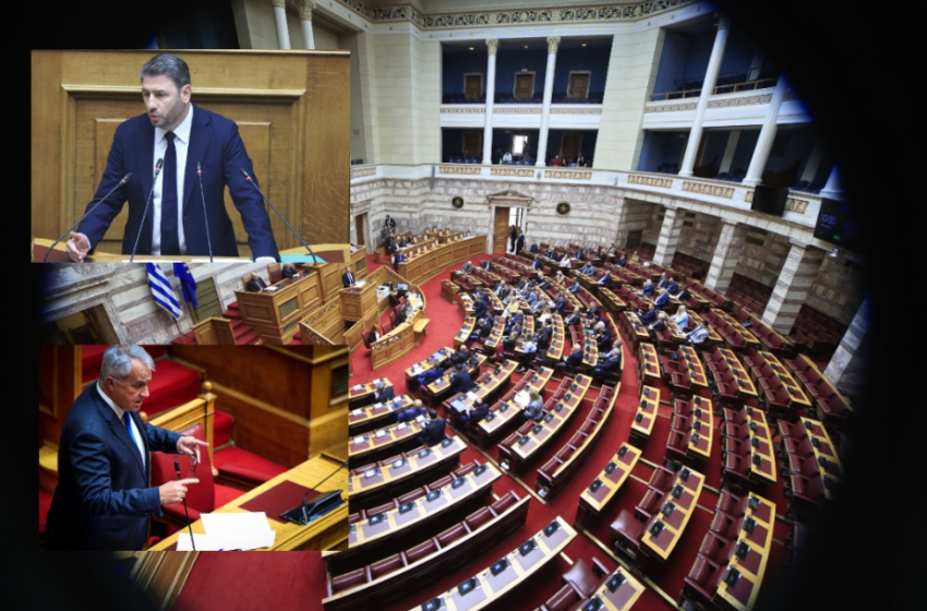  Πρόταση δυσπιστίας/Ανδρουλάκης: Πολιτική χρεοκοπία της κυβέρνησης- Βορίδης: Είστε εντολοδόχος συμφερόντων- Την Πέμπτη η ψηφοφορία