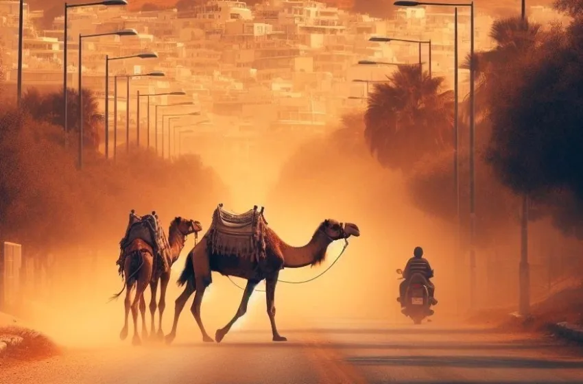  Με …καμήλες στον Παρθενώνα- Η χιουμοριστική ανάρτηση της ΕΛ.ΑΣ για την αφρικανική σκόνη