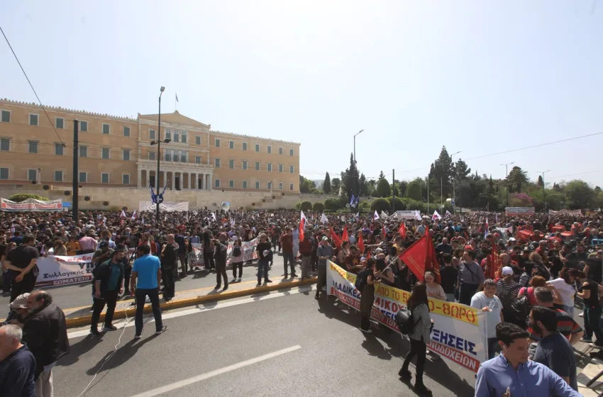   Απεργία: Δυναμικό “παρών” έδωσαν σήμερα οι εργαζόμενοι του ιδιωτικού τομέα-Άνοιξε το κέντρο