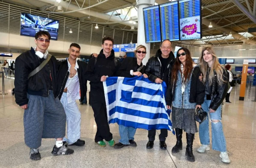  Eurovision 2024: Αναχώρησε για το Μάλμε η ελληνική αποστολή – Τι δήλωσε η Μαρίνα Σάττι (vid)