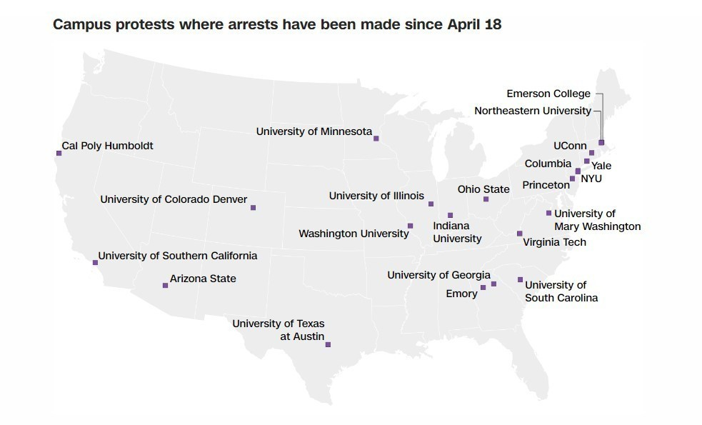 ΗΠΑ: Γιατί το αντιπολεμικό κίνημα για τη Γάζα πήρε διαστάσεις μετά την επέμβαση στο Κολούμπια 2 image 181