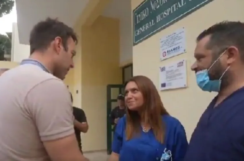 Κασσελάκης από νοσοκομείο Κω:Η κατάσταση με άδεια ασθενοφόρα επειδή δεν υπάρχουν διασώστες είναι εμφανής σε όλη την χώρα
