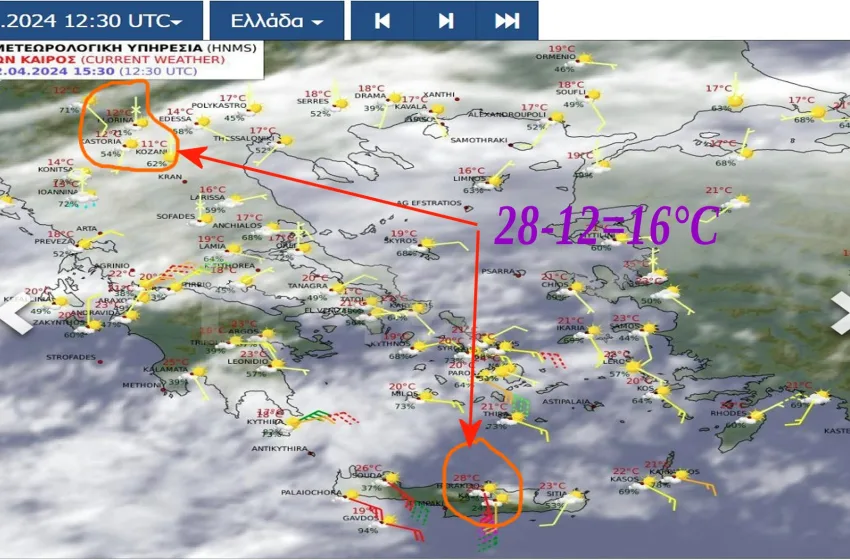  Κολυδάς: Έρχονται άνεμοι τύπου Φοέν -Από αύριο ξανά 30άρια