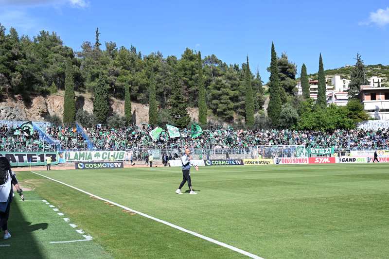  Κατάληψη στη Λαμία από 5.000 οπαδούς του Παναθηναϊκού