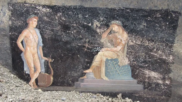  Πομπηία: Νέα αρχαιολογική ανακάλυψη με τοιχογραφίες από τον Τρωϊκό Πόλεμο