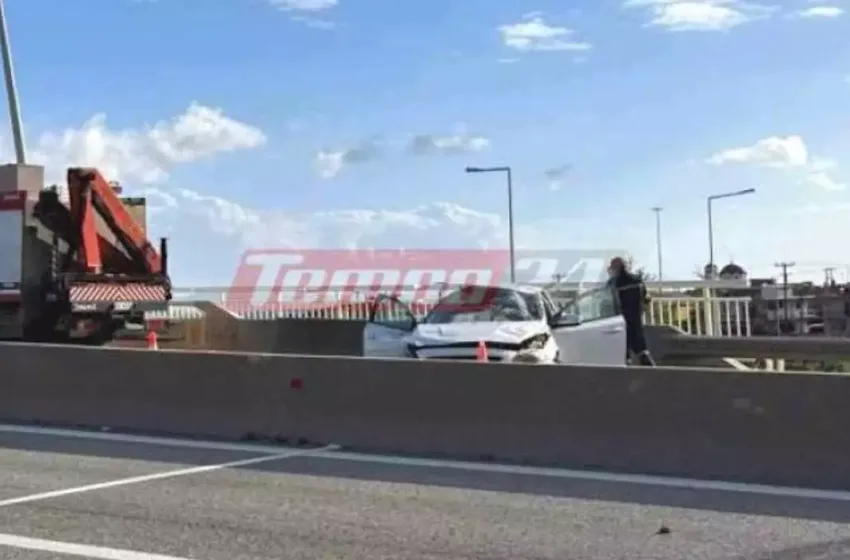 Γέφυρα Ρίου – Αντιρρίου: Οδηγός έχασε τον έλεγχο και έπεσε πάνω στα κιγκλιδώματα