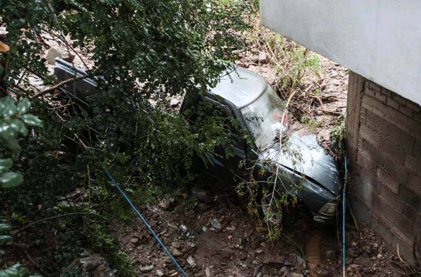  Κρήτη: Καταστροφές από την κακοκαιρία – Σοβαρά προβλήματα στον ΒΟΑΚ