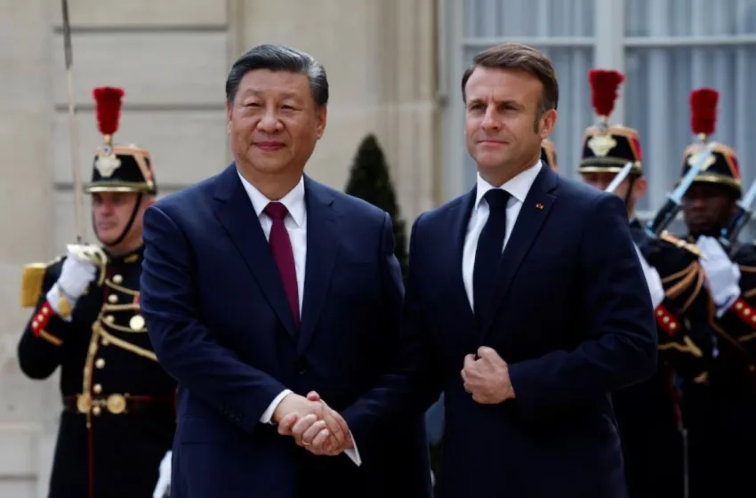  Συνάντηση Μακρόν–Σι Τζινπίνγκ-Φον ντερ Λάιεν: Κίνα και Ευρωπαϊκή Ένωση εταίροι με κοινά συμφέροντα