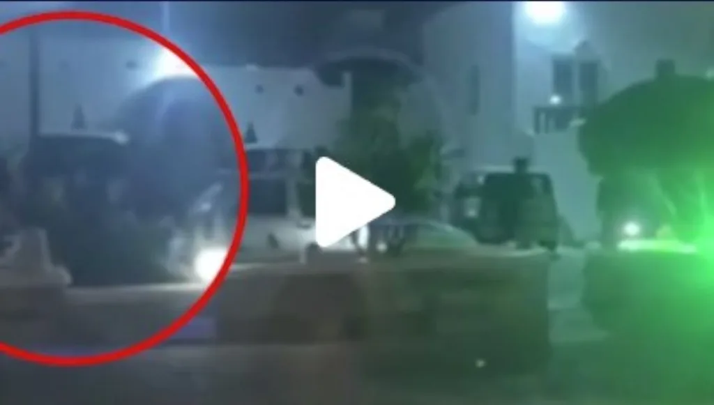 mykonos video symploki pakistanoi