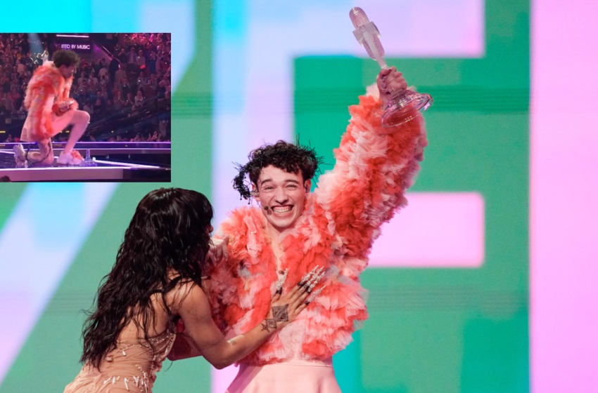  Eurovision 2024/Nemo: Έσπασε το τρόπαιο σε ένδειξη διαμαρτυρίας-Tο πρώτο μη δυαδικό άτομο κερδίζει τον διαγωνισμό