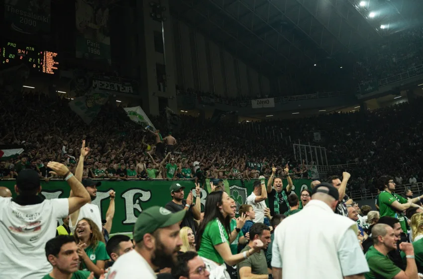  Ο Παναθηναϊκός μετά από 12 χρόνια στο Final Four- Ξέφρενο γλέντι στο ΟΑΚΑ