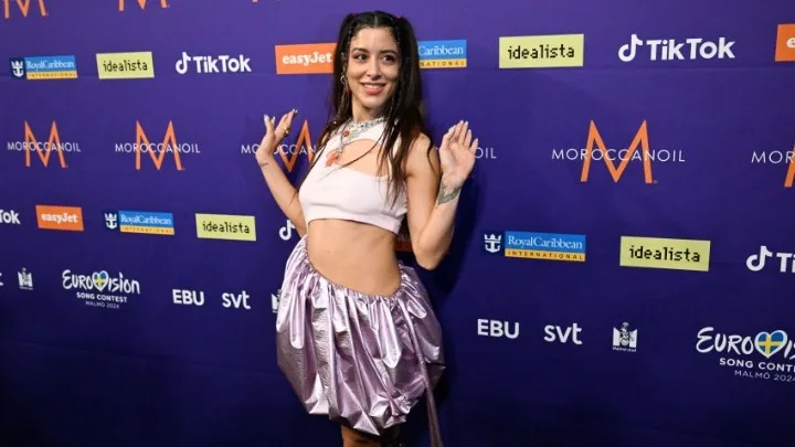 Eurovision: Το video με τις αντιδράσεις της Μαρίνας Σάττι στην εκπρόσωπο του Ισραήλ
