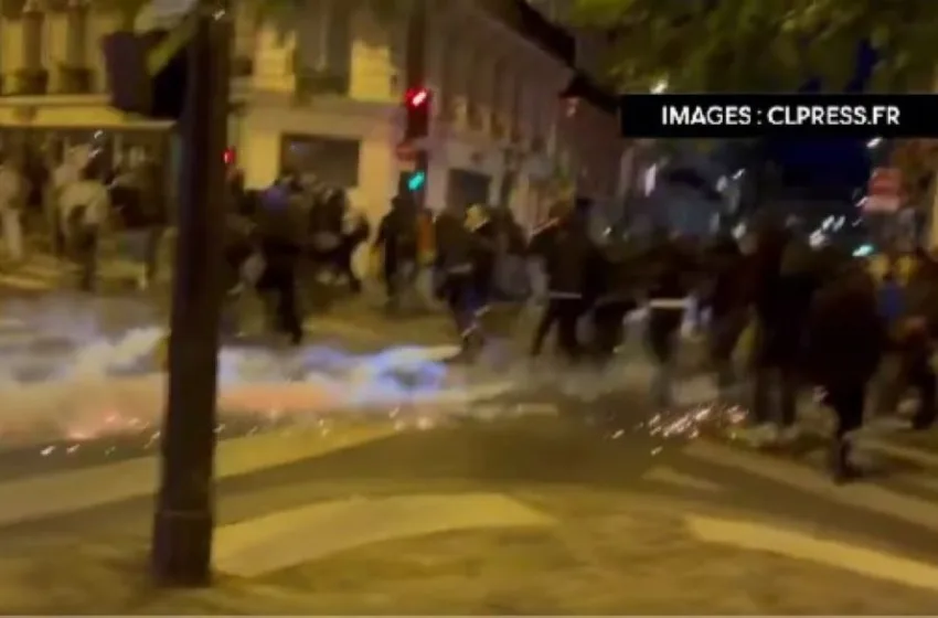  Η επικράτηση της Λεπέν προκαλεί επεισόδια στη Γαλλία (vid)