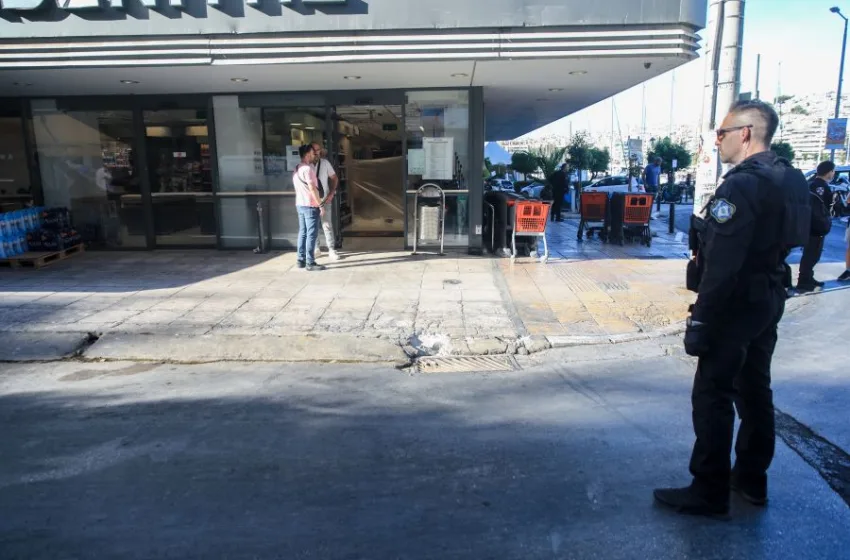  Πειραιάς: Βίντεο λίγο μετά τους πυροβολισμούς στο σούπερ μάρκετ
