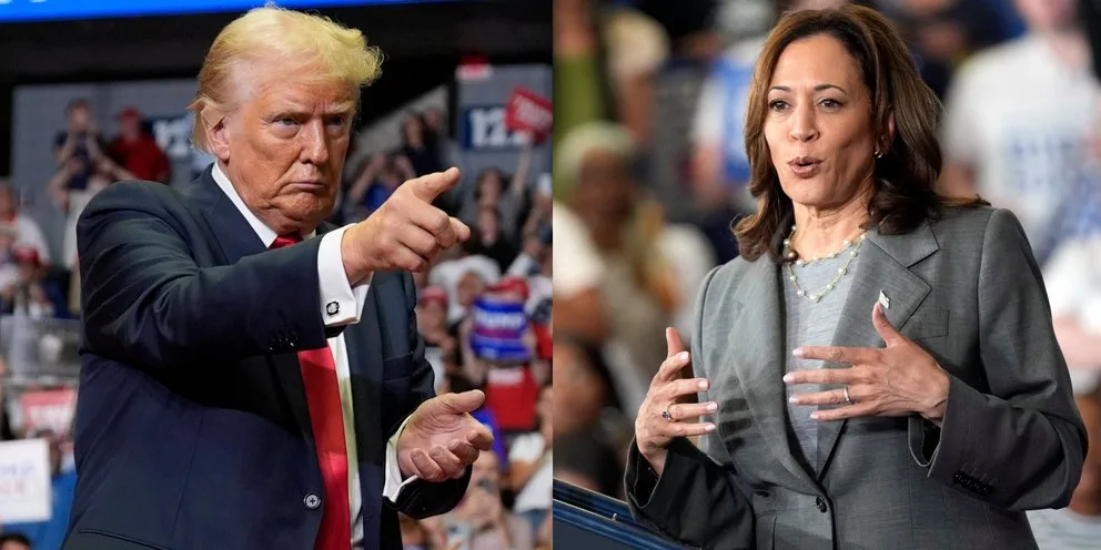 trump kamala xaris jpg