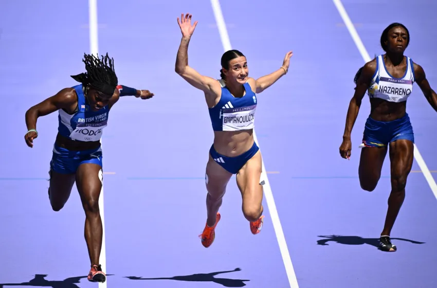  Ολυμπιακοί Αγώνες: Προκρίθηκε στα ημιτελικά των 200 μέτρων η Πολυνίκη Εμμανουηλίδου