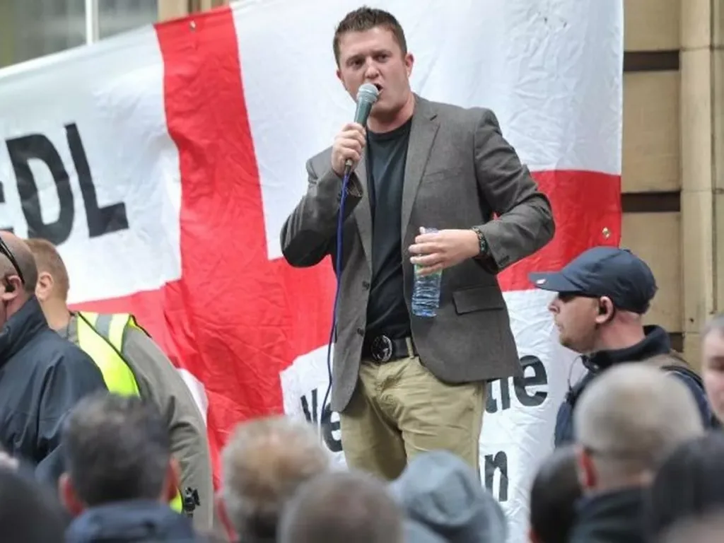 EDL tommy robinson