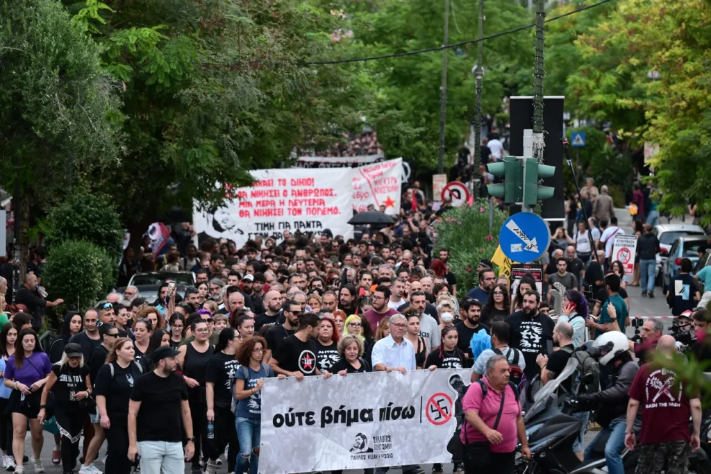 pavlos fyssas poreia antifasismos