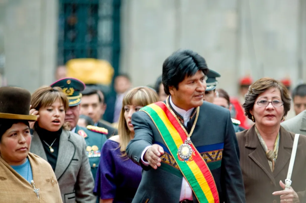 Evo morales 2 year bolivia Joel Alvarez