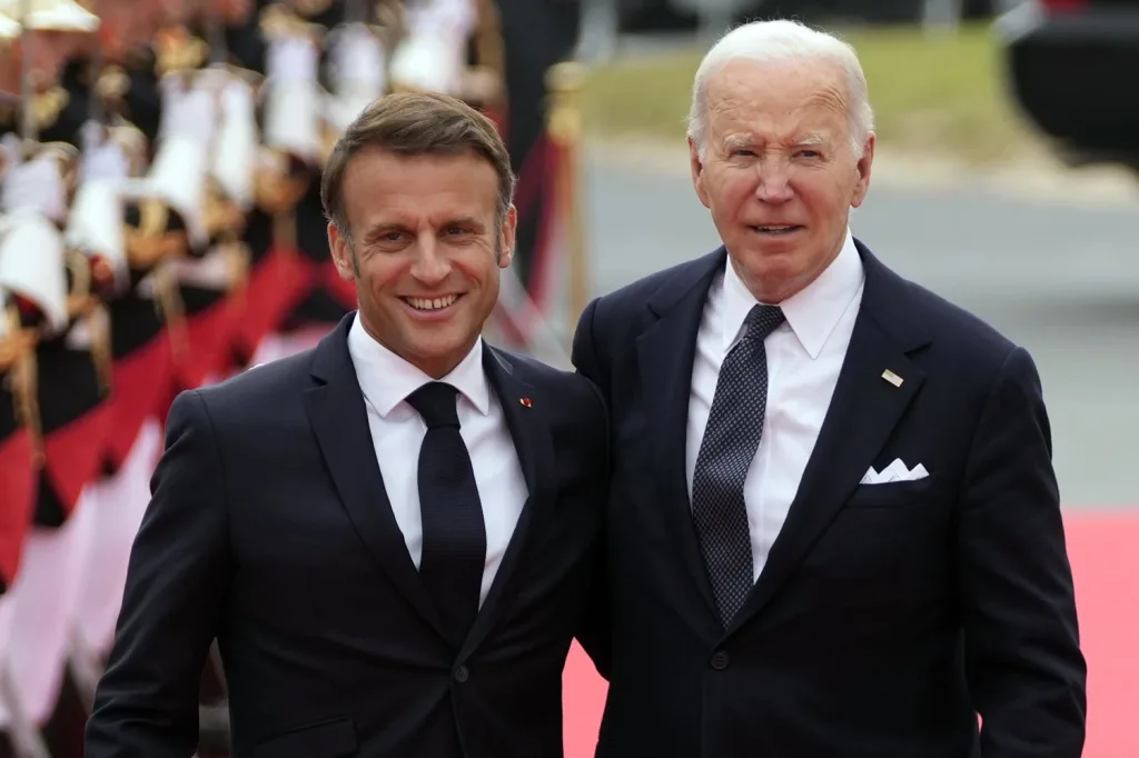 biden macron