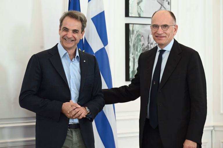  Η συζήτηση Μητσοτάκη με τον Ενρίκο Λέτα