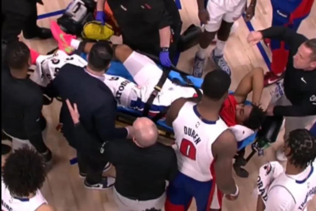 nba pistons avey traumatismos