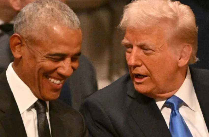  Τι είπε ο Τραμπ στον Ομπάμα στην κηδεία του Κάρτερ – Το βίντεο που έγινε viral