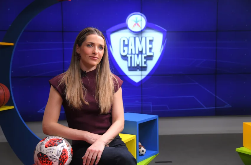  Η Βασιλική Τρουφάκου απαγγέλει Ματίας Αλμέιδα στο ΟΠΑΠ Game Time