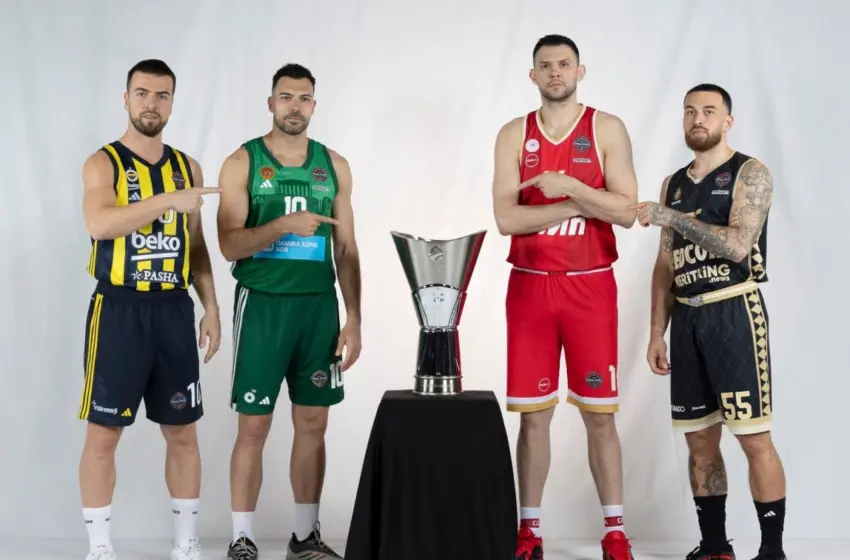  Euroleague Final Four 2025: Οι αρχηγοί μπροστά στο τρόπαιο