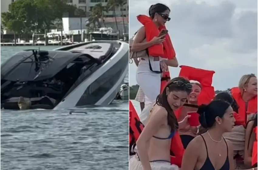  Βυθίστηκε σκάφος Lamborghini 4,5 εκατ. δολαρίων που μετέφερε influencers