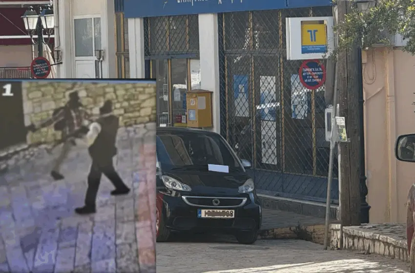  Καλάβρυτα: Σοκαριστικό βίντεο από τη ληστεία στα ΕΛΤΑ- Με παρατεταμένα όπλα οι δράστες