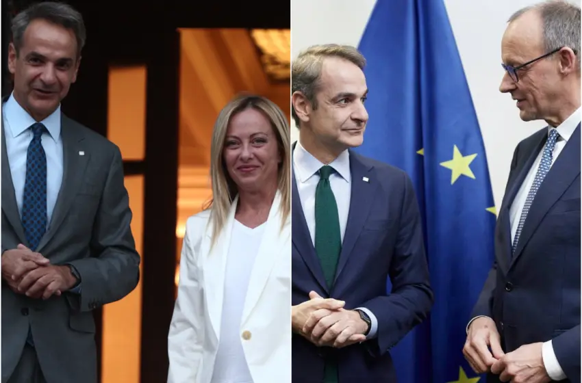  Μητσοτάκης: Κρίσιμες συναντήσεις σε Ρώμη και Βερολίνο για ελληνοτουρκικά και… Hellenic Train