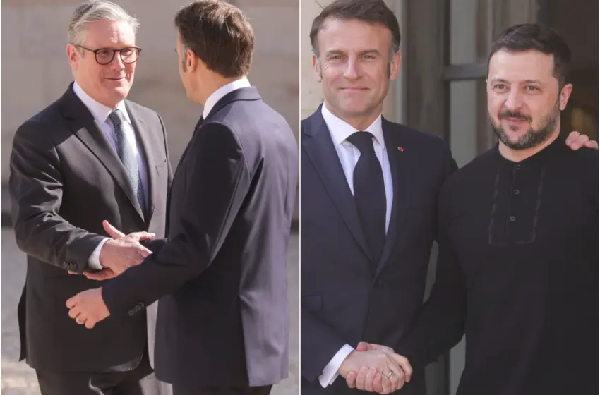  Στο Κίεβο Μακρόν, Στάρμερ, Μερτς, Τουσκ-Μήνυμα Τραμπ σε Πούτιν-Ζελένσκι για 30ημερη εκεχειρία