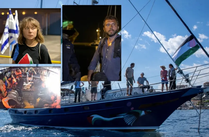  Madleen: Στο αεροδρόμιο προς απέλαση οι 12 ακτιβιστές