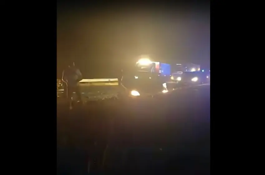  Πως έγινε το τροχαίο στην Εγνατία Οδό-Αυτοκίνητο παρέσυρε τη μηχανή πριν καταλήξει στο αντίθετο ρεύμα