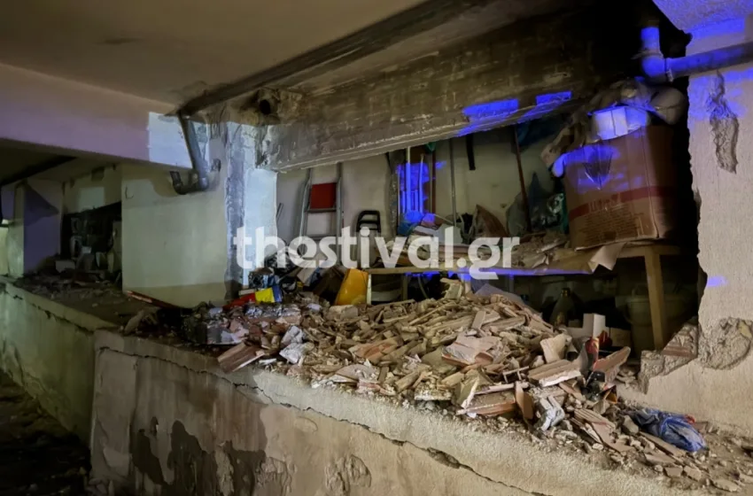  Ισχυρή έκρηξη στη Θεσσαλονίκη: Χρησιμοποιήθηκαν 3 κιλά εκρηκτικής ύλης- 2 τραυματίες