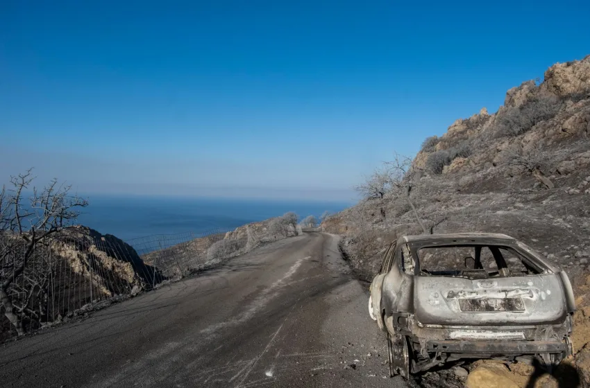  Χανιά: Συνελήφθη επιχειρηματίας για εμπρησμό από αμέλεια για την μεγάλη φωτιά