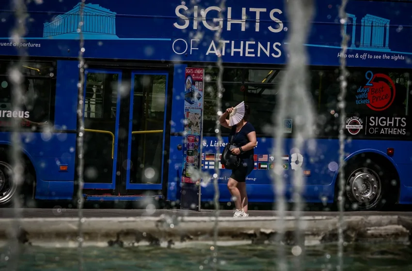  Καύσωνας: 43αρια σήμερα και νέα άνοδος αύριο Τετάρτη-Υποχρεωτική παύση εργασιών