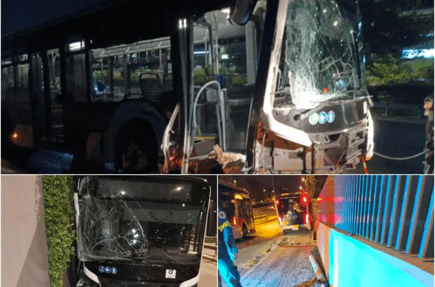  Σοκαριστικό βίντεο και εικόνες: Λεωφορείο κυλούσε για 150 μέτρα χωρίς οδηγό-Από θαύμα δεν υπήρξαν τραυματισμοί