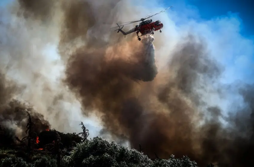  Υψηλός κίνδυνος πυρκαγιάς και σήμερα-Σε “πορτοκαλί” συναγερμό η Αττική