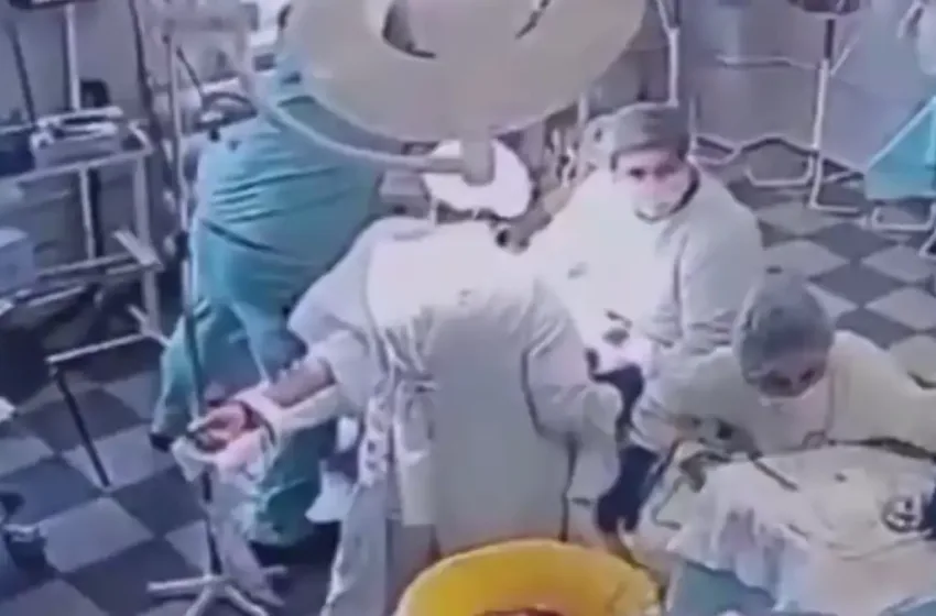  Ρωσία: Γιατροί συνεχίζουν εγχείρηση την ώρα του σεισμού 8,8 Ρίχτερ-Συγκλονιστικό βίντεο