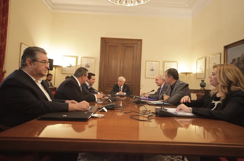  Δημοσίευση πρακτικών/Συμβούλιο Αρχηγών 2015: Μαρινάκης: Πολιτικός κυνισμός και υποκρισία-Τσίπρας: Κατέρρευσαν τα fake news