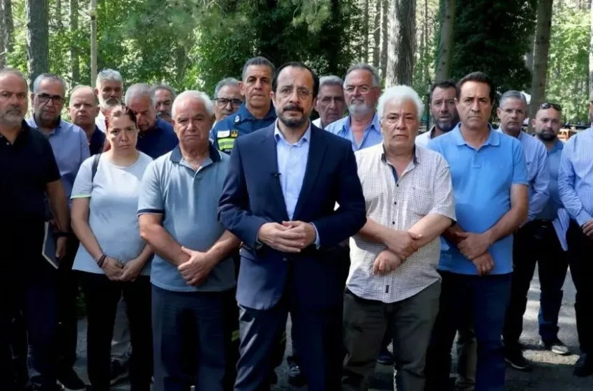  Χριστοδουλίδης για φωτιές στην Κύπρο: “Απολογούμαι”- Ανακοίνωσε 12 μέτρα στήριξης