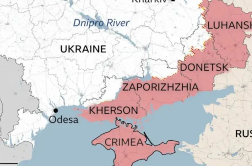 BBC: Οι περιοχές της Ουκρανίας που θέλει ο Πούτιν- Ποιες παραχωρήσεις μπορεί να κάνει