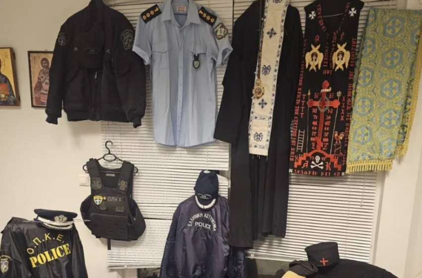  Χανιά: 53χρόνος ”πότε παπάς, πότε αστυνομικός”–Είχε κλέψει αντικείμενα από  εκκλησίες (φωτό)