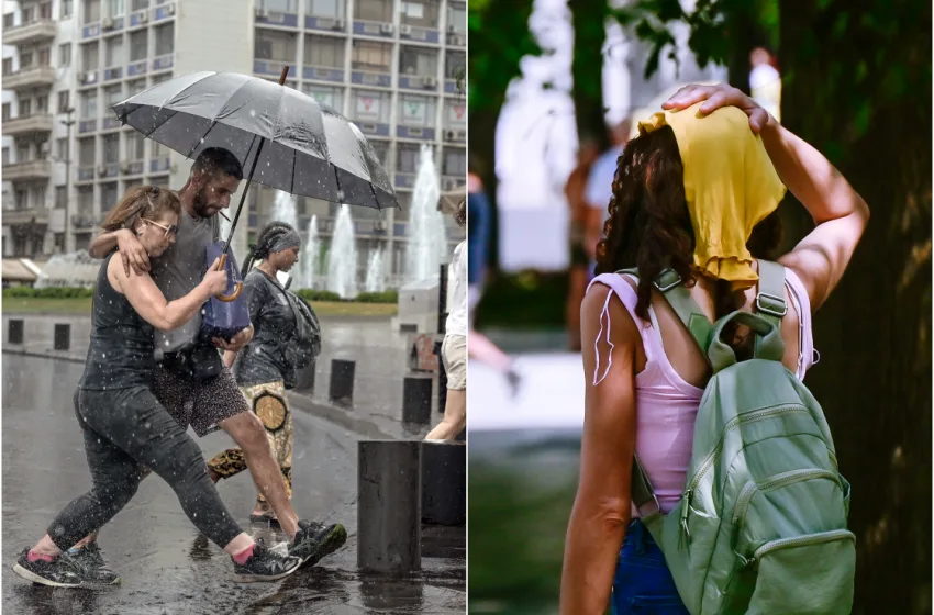  “Επικίνδυνες καταιγίδες το Σαββατοκύριακο”, “τάση καύσωνα αρχές Σεπτεμβρίου”- Τα δύο πρόσωπα του καιρού τις επόμενες μέρες