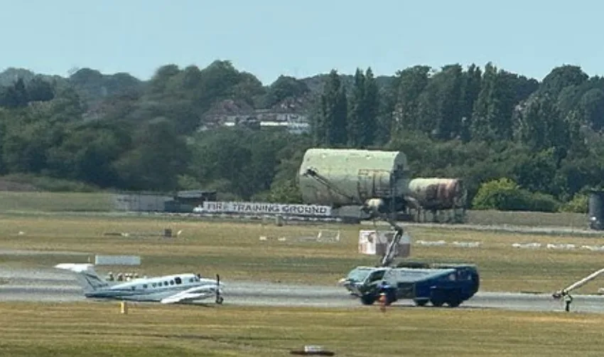  Διακόπηκαν οι πτήσεις στο αεροδρόμιο του Μπέρμιγχαμ- Αεροσκάφος ακινητοποιήθηκε στο διάδρομο