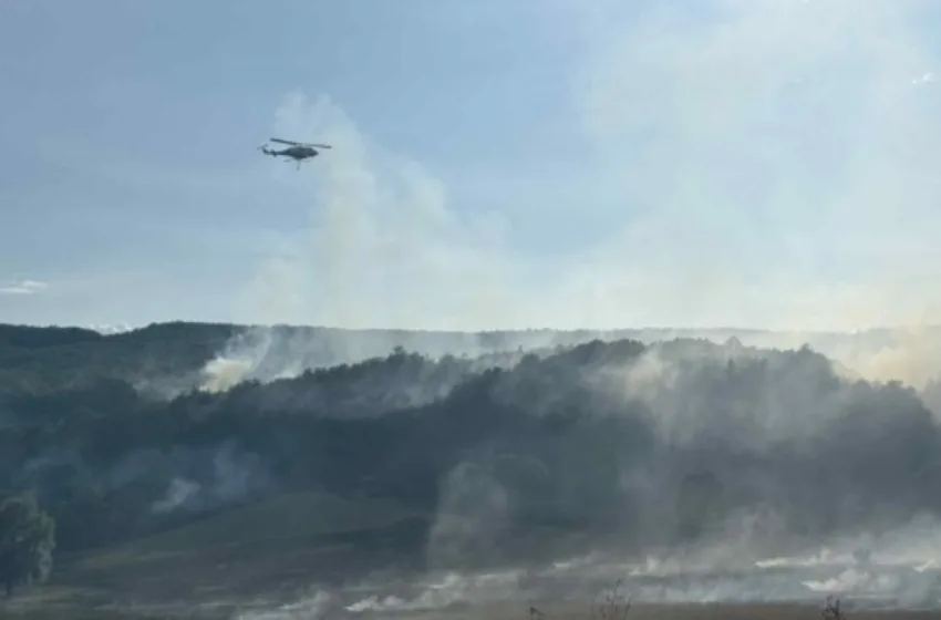  Φωτιά στην Αγναντιά Καλαμπάκας (εικόνες)