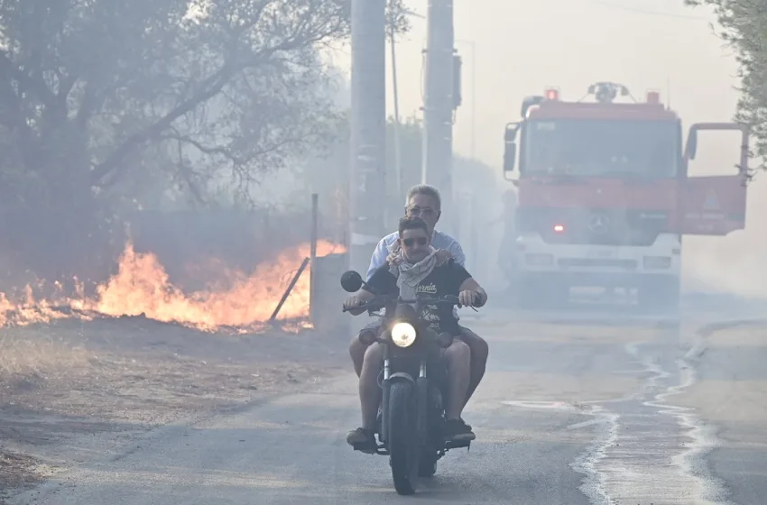 Βίντεο από την φωτιά σε περιοχή της Θεσπρωτίας- Ισχυρή κινητοποίηση