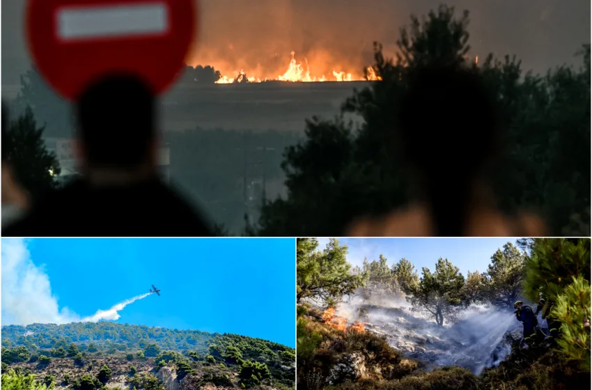  Πύρινος εφιάλτης στη χώρα: Αχαΐα, Ζάκυνθος, Χίος, Πρέβεζα, Βόνιτσα τα μεγάλα μέτωπα- Δείτε live